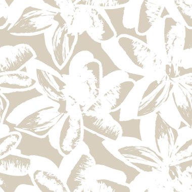 Moda tekstil, grafik, arka plan ve el sanatları için kusursuz desenli fırça darbeleri