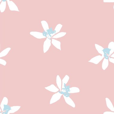 Moda tekstil, grafik, arka plan ve el sanatları için kusursuz desenli fırça darbeleri