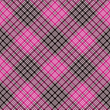 Mor Sembol Ekoseli Tartan Moda tekstil ve grafikleri için uygun desensiz desen tasarımı