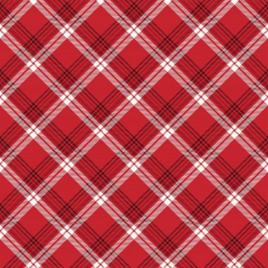 Kırmızı Sembol Ekose Tartan desenli Moda tekstil ve grafikleri için uygun kusursuz desen tasarımı