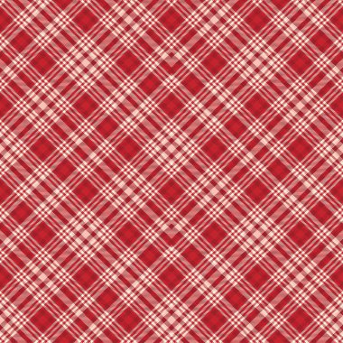 Kırmızı Sembol Ekose Tartan desenli Moda tekstil ve grafikleri için uygun kusursuz desen tasarımı