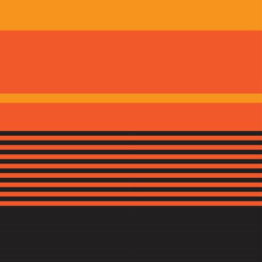 Moda tekstil ve grafikleri için turuncu çift çizgili kusursuz desen tasarımı