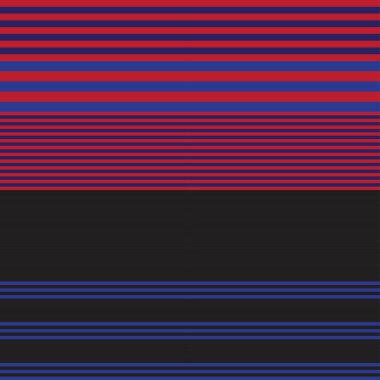 Moda tekstil ve grafikleri için mavi çizgili kusursuz desen tasarımı