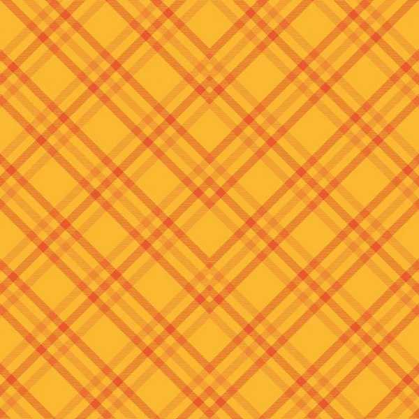 Orange Chevron Plaid Tartan Strukturiertes Nahtloses Muster Design Geeignet Für — Stockvektor