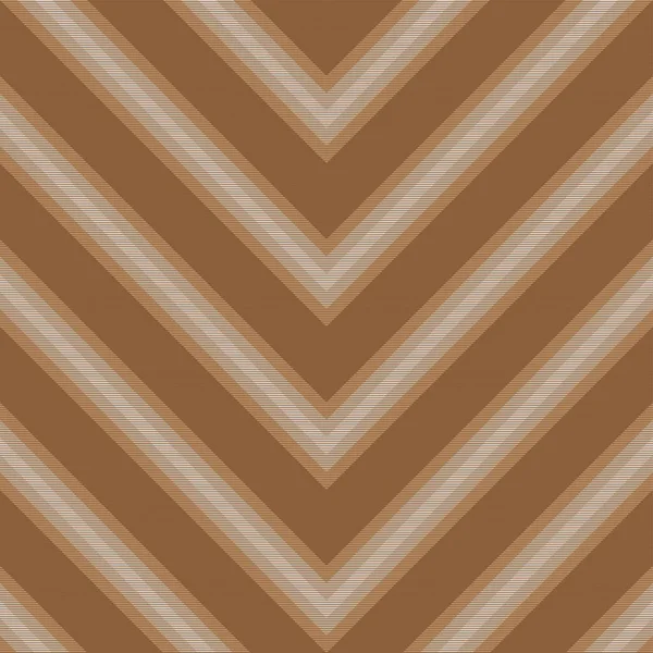 Brown Chevron Plaid Tartan Strukturiertes Muster Design Geeignet Für Modetextilien — Stockvektor