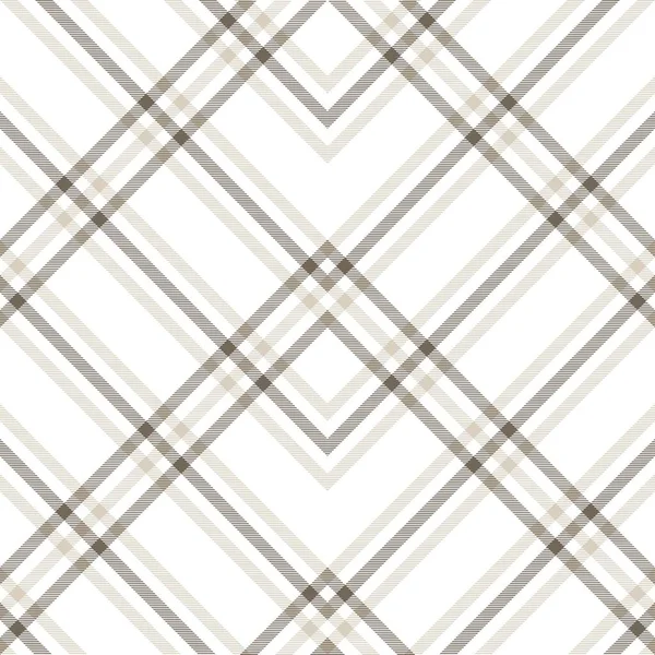 Brown Chevron Plaid Tartan Texturovaný Vzor Vhodný Pro Módní Textil — Stockový vektor