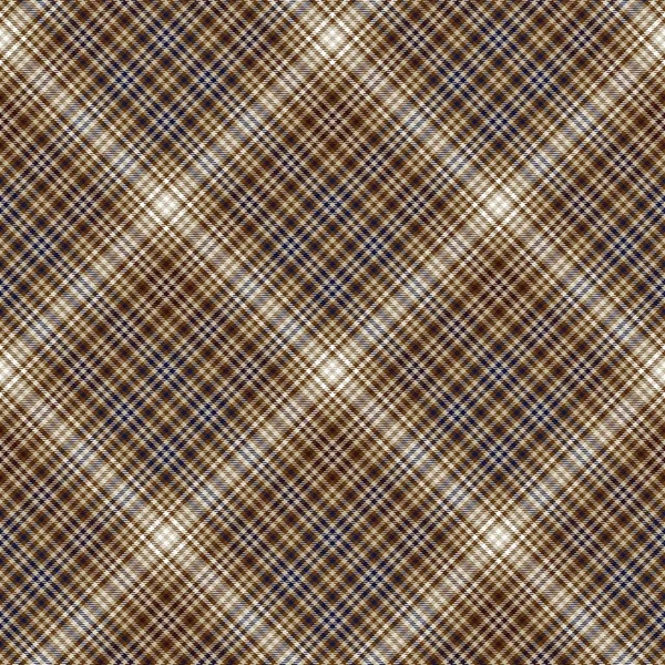 Καφέ Chevron Plaid Tartan Textured Σχέδιο Κατάλληλο Για Υφάσματα Μόδας — Διανυσματικό Αρχείο