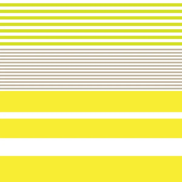 Moda Tekstil Grafikleri Için Sarı Çift Çizgili Kusursuz Desen Tasarımı — Stok Vektör