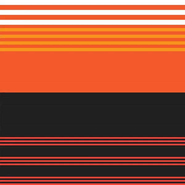 Oranžový Dvojitá Pruhovaná Bezešvý Vzor Design Pro Módní Textil Grafiku — Stockový vektor