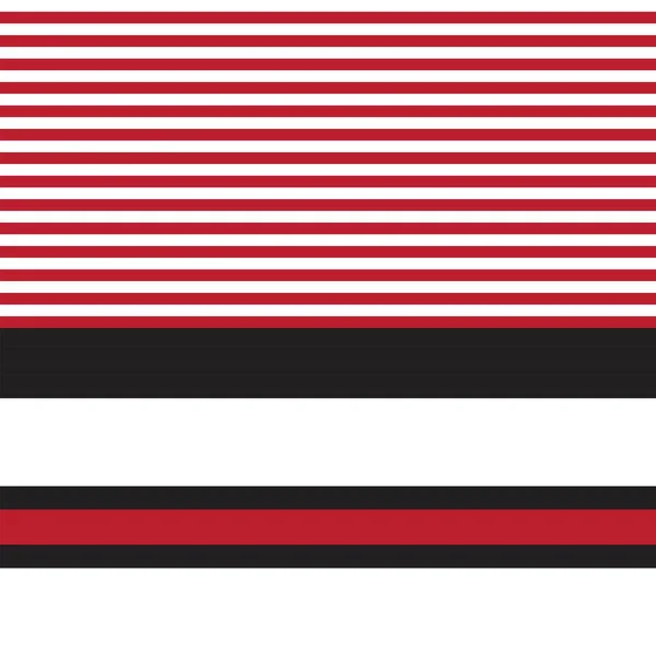 Red Double Paski Bezszwowy Wzór Projektowania Mody Tekstyliów Grafik — Wektor stockowy