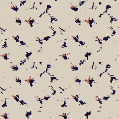 Moda tekstil, grafik, arkaplan için uygun soyut fırça darbeleri desen tasarımı