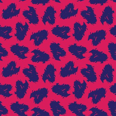 Moda tekstil, grafik, arkaplan için uygun soyut fırça darbeleri desen tasarımı