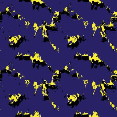 Moda tekstil, grafik, arkaplan için uygun soyut fırça darbeleri desen tasarımı