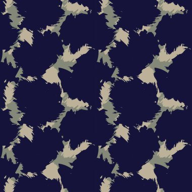 Moda tekstil, grafik, arkaplan için uygun soyut fırça darbeleri desen tasarımı