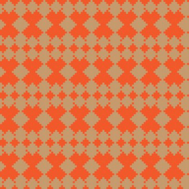 Örgü, moda tekstili ve grafikler için argyle Fair Island kusursuz desen tasarımı