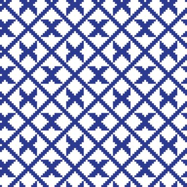 Örgü, moda tekstili ve grafikler için argyle Fair Island kusursuz desen tasarımı