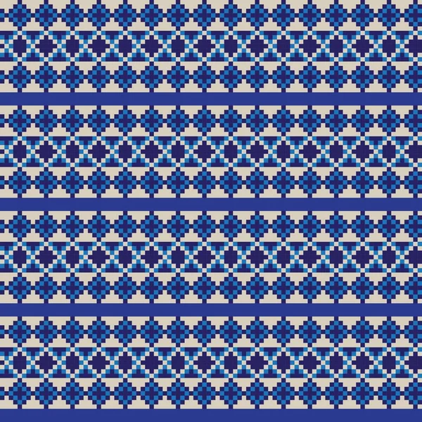 Argyle Fair Isle Seamless Pattern Design Nitwear Fashion Textile Graphics — стоковый вектор