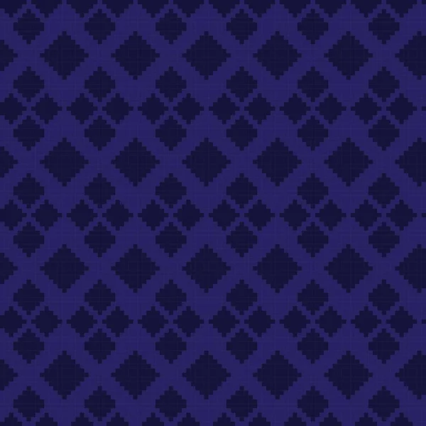 Argyle Fair Isle Design Motif Sans Couture Pour Tricot Textile — Image vectorielle