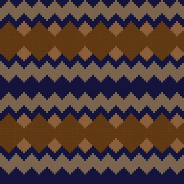 Örgü, moda tekstili ve grafikler için argyle Fair Island kusursuz desen tasarımı
