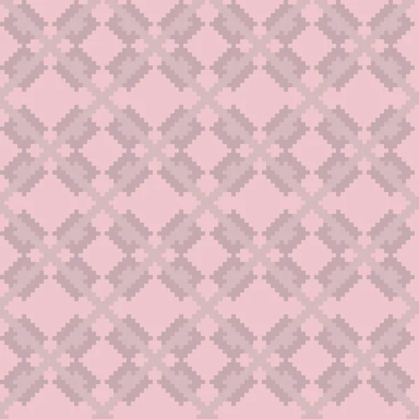 Argyle Fair Isle Diseño Patrón Sin Costura Para Prendas Punto — Vector de stock