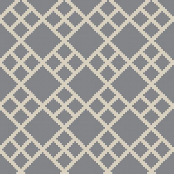 Argyle Fair Isle Design Motif Sans Couture Pour Tricot Textile — Image vectorielle