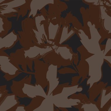 Moda tekstil, grafik, arka plan ve el sanatları için kusursuz desenli fırça darbeleri