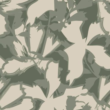 Moda tekstil, grafik, arka plan ve el sanatları için kusursuz desenli fırça darbeleri