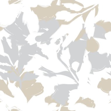 Moda tekstil, grafik, arka plan ve el sanatları için kusursuz desenli fırça darbeleri