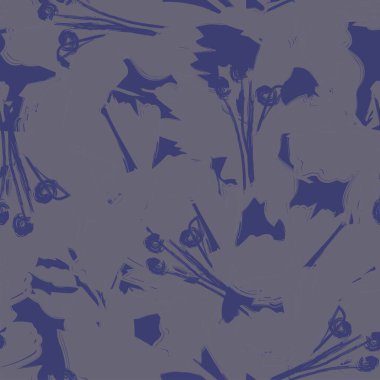 Moda tekstil, grafik, arka plan ve el sanatları için kusursuz desenli fırça darbeleri