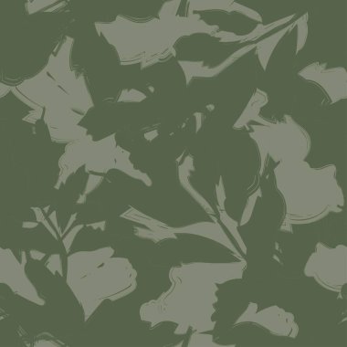 Moda tekstil, grafik, arka plan ve el sanatları için kusursuz desenli fırça darbeleri