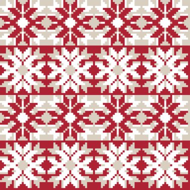 Moda tekstil, örgü ve grafikleri için Noel panayırı desen tasarımı