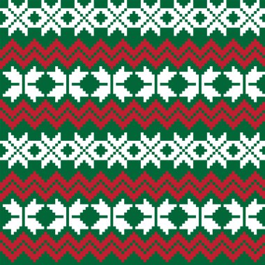 Moda tekstil, örgü ve grafikleri için Noel panayırı desen tasarımı