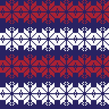 Moda tekstil, örgü ve grafikleri için Noel panayırı desen tasarımı