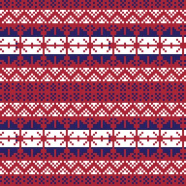 Moda tekstil, örgü ve grafikleri için Noel panayırı desen tasarımı