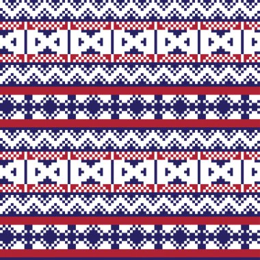 Moda tekstil, örgü ve grafikleri için Noel panayırı desen tasarımı