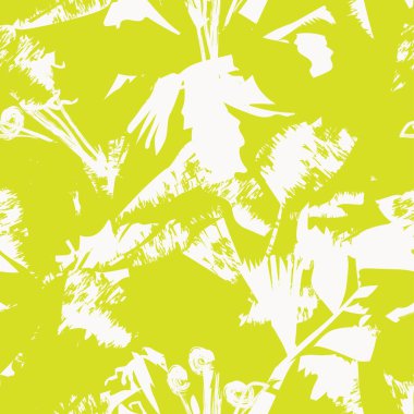 Moda tekstil, grafik, arka plan ve el sanatları için kusursuz desenli fırça darbeleri