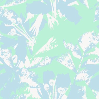 Moda tekstil, grafik, arka plan ve el sanatları için kusursuz desenli fırça darbeleri