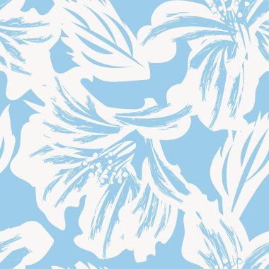 Moda tekstil, grafik, arka plan ve el sanatları için kusursuz desenli fırça darbeleri