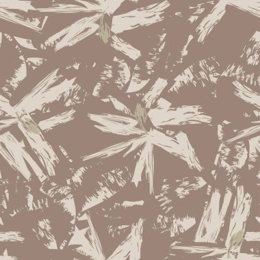 Moda tekstil, grafik, arka plan ve el sanatları için kusursuz desenli fırça darbeleri