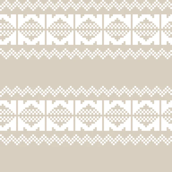 Design Padrão Ilha Justo Natal Para Têxteis Moda Malhas Gráficos — Vetor de Stock