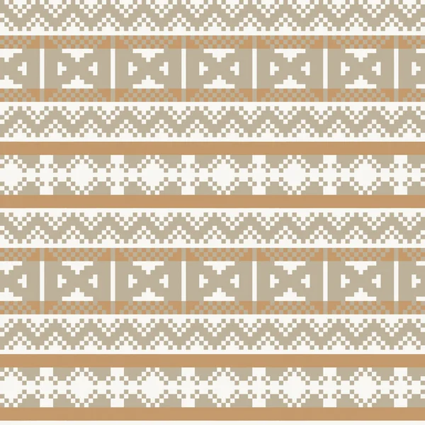 Kerst Kermis Eiland Patroon Ontwerp Voor Mode Textiel Brei Haakwerk — Stockvector