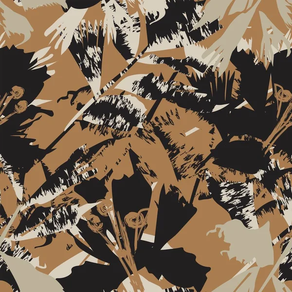 Moda tekstil, grafik, arka plan ve el sanatları için kusursuz desenli fırça darbeleri