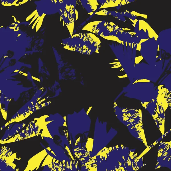 Moda tekstil, grafik, arka plan ve el sanatları için kusursuz desenli fırça darbeleri