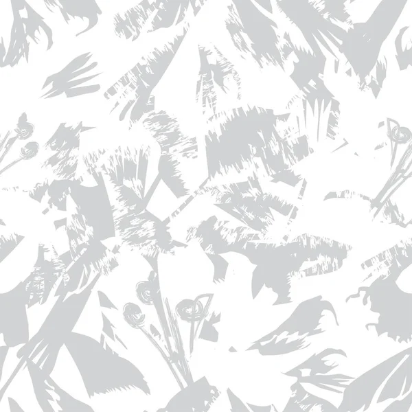 Moda tekstil, grafik, arka plan ve el sanatları için kusursuz desenli fırça darbeleri