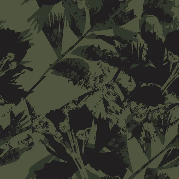 Moda tekstil, grafik, arka plan ve el sanatları için kusursuz desenli fırça darbeleri