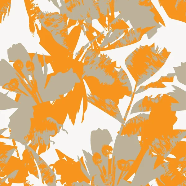 Moda tekstil, grafik, arka plan ve el sanatları için kusursuz desenli fırça darbeleri