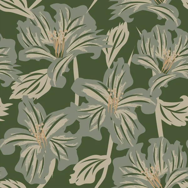 Moda tekstil, grafik, arka plan ve el sanatları için kusursuz desenli fırça darbeleri