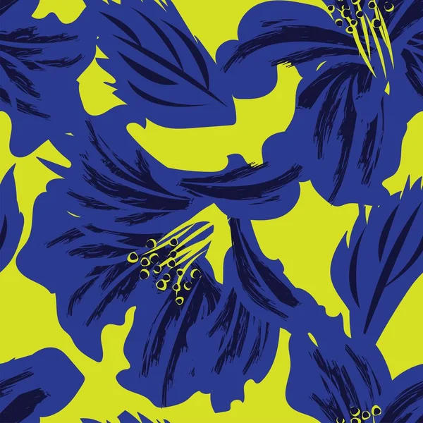 Moda tekstil, grafik, arka plan ve el sanatları için kusursuz desenli fırça darbeleri