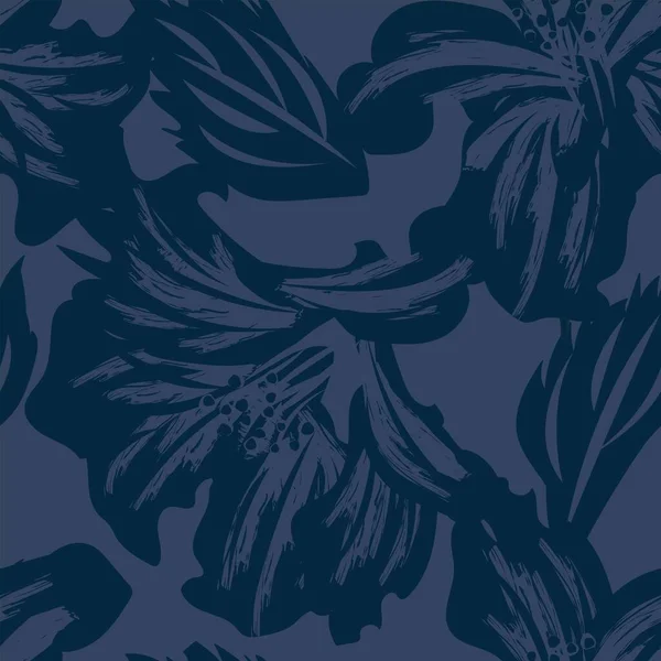 Moda tekstil, grafik, arka plan ve el sanatları için kusursuz desenli fırça darbeleri