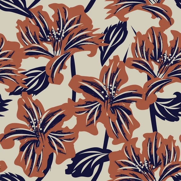 Moda tekstil, grafik, arka plan ve el sanatları için kusursuz desenli fırça darbeleri